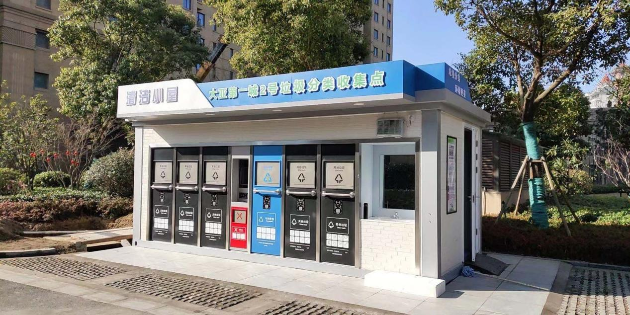 華展貓先生，智能垃圾分類房，垃圾分類屋，環(huán)保屋，垃圾分類收集房