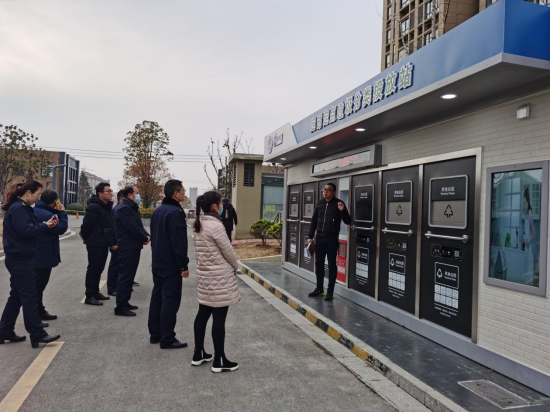 華展貓先生，智能垃圾分類收集房，垃圾分類房廠家