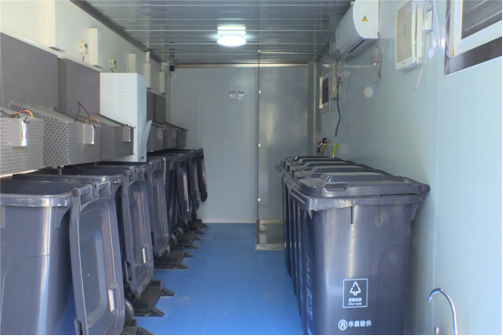 華展貓先生，智能垃圾分類房，垃圾分類收集點(diǎn)，垃圾房內(nèi)部