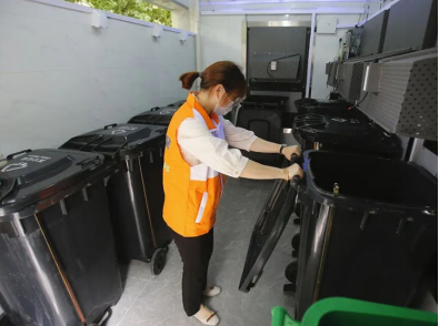 貓先生，智能垃圾分類(lèi)設(shè)備，垃圾房廠(chǎng)家，定時(shí)定點(diǎn)垃圾收集點(diǎn)