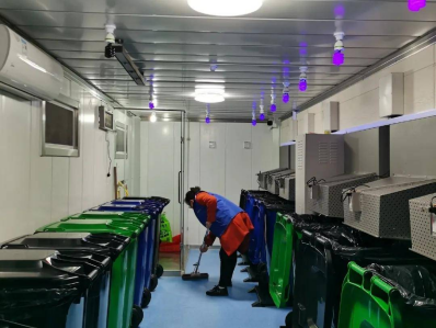 貓先生智能垃圾房，社區(qū)垃圾分類站，小區(qū)垃圾集中投放點(diǎn)生產(chǎn)廠家