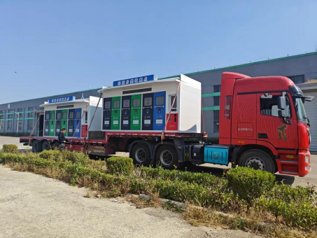 貓先生智能垃圾分類，小區(qū)垃圾房廠家，專業(yè)垃圾收集站制造