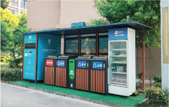 貓先生智能垃圾分類亭價格，定時定點垃圾收集點 ，垃圾亭生產(chǎn)廠家