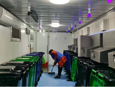 智能垃圾分類房，清潔小屋，垃圾分類收集站，分類垃圾亭生產(chǎn)廠家