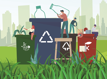 智能分類垃圾房，清潔小屋，垃圾分類收集站生產(chǎn)廠家