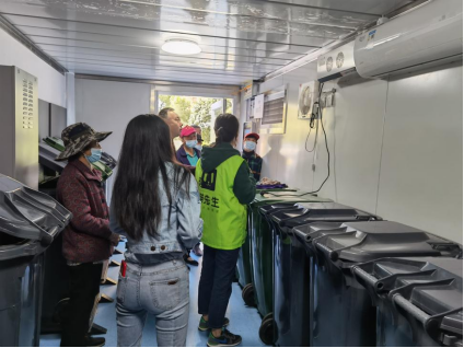 智能分類垃圾房，清潔小屋，垃圾分類收集站生產(chǎn)廠家