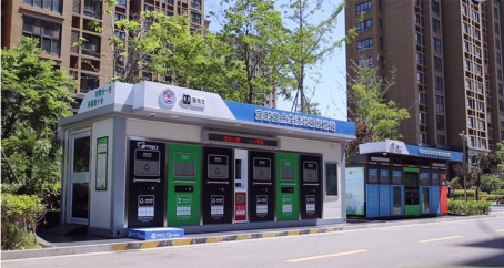 江蘇智能分類(lèi)垃圾房，清潔小屋，垃圾分類(lèi)收集站生產(chǎn)廠家