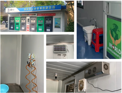 江蘇智能分類(lèi)垃圾房，清潔小屋，垃圾分類(lèi)收集站生產(chǎn)廠家