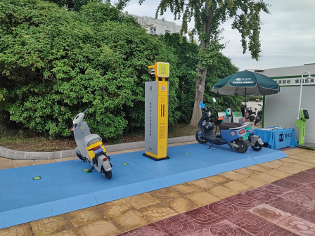 華展貓先生電動車充電樁生產(chǎn)廠家，共享電動車解決方案