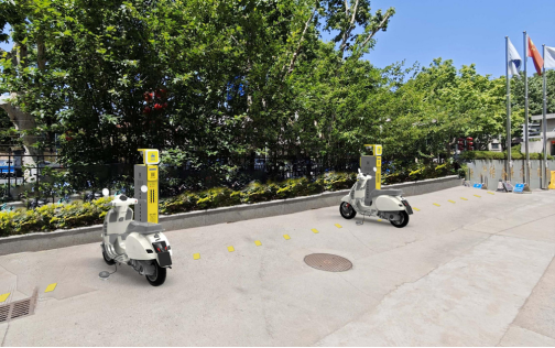 電單車充電樁，智能無線充電樁，智能掃碼電動自行車充電樁廠家